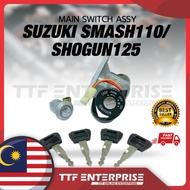 Suzuki SMASH110/SHOGUN125 MAIN SWITCH ASSY KEY SET SUIS KEY LOCK SMASH 110 SHOGUN 125