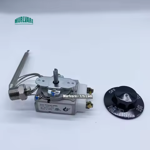 Temperature Control 204°/400°F 3/8" NPT RX-2-24 Thermostat With Knob For Robertshaw Atosa 301030004 