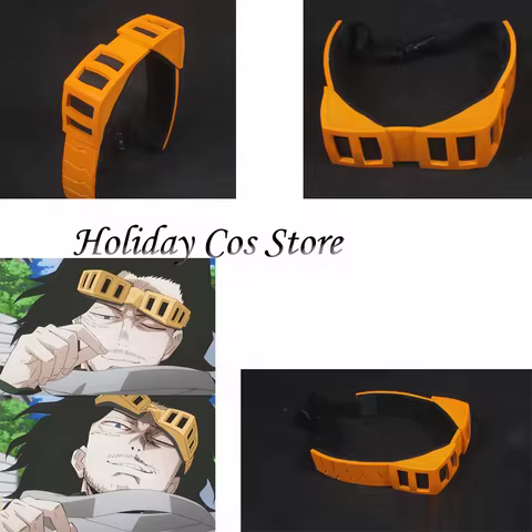 Anime Aizawa Shouta Cosplay Accessories Adult Men Orange Goggles Halloween Party Roleplay Props Carn