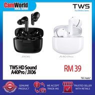 TWS HD Sound Wireless Earbuds ( A40PRO / JX06 )