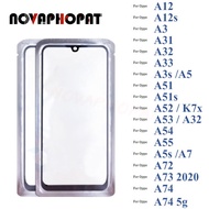 Novaphopat 2 in 1 Black Digitizer LCD Sensor Glass Panel For Oppo A12 A12s A3 A15 A31 A32 A33 A3s /A