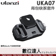 Ulanzi UKA07 Backpack Quick Release Kit C035 [Backpack Clip Shoulder Strap Release] Suitable For UKA