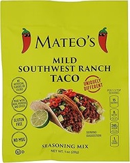 Mateo's Mild Southwest Ranch Taco Seasoning 1oz - 1 packet