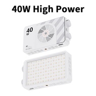 Video light 40W portable camera light CRI 95+ 2500-9000K LED panel digital photography lighting devi
