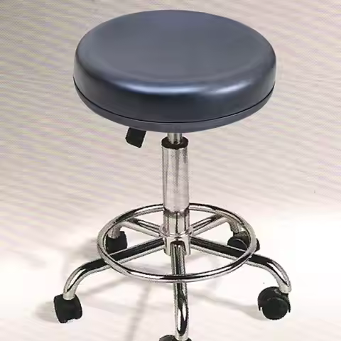 Stool Replacement Seat PU Leather Computer Chair Multifunction Rotating Chair