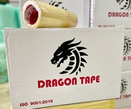 เทปใส / น้ำตาล 2”นิ้ว [1 กล่อง Dragon ถูกสุดในไทย] 72 ม้วน 40 Mic ไมครอน 100 หลา 1 ลัง Pack 72 Clear