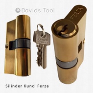 Silinder Kunci Pintu Cylinder Anak Kuningan Ferza