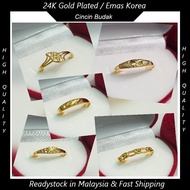 💥readystock💥 Emas Korea Cincin Budak KB Gold Plated Ring For Kids