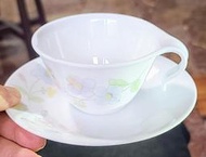 CORELLE brands 康寧咖啡杯盤組 咖啡杯盤組 花樣彩繪咖啡杯組 濃縮咖啡杯組 美式咖啡杯 卡布奇諾咖啡杯組