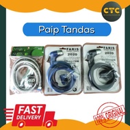 Paip Tandas Plastik /Paip Tandas with Hose/Stainless Steel Hand Spray Bidet Hose Set/Toilet Bathroom