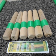 HIJAU Contents: 6 pcs green rubber wood clamps 4 cm for fiber 33 to 38mm