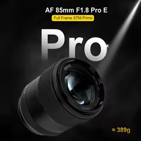 Meike 85mm F1.8 Pro Full Frame Auto Focus STM Low Dispersion & High Resolution Lens for Sony E/ Z Mo