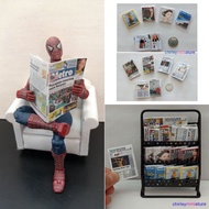 Miniature newspaper 112 / Miniature magazine 112 / Dollhouse 112