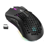 Viper BM600 Lightweight Hollow Charging Wireless Mouse Gaming RGB Light Komputer Jualan Panas