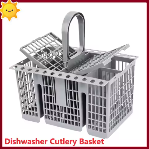 Replacement Dishwasher Cutlery Basket for Whirlpool Hotpoint Indesit Bauknecht Ikea OEM488000386607C