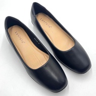 Laviola 4679 FFS - Sepatu Pantofel Wanita Putih Polos Formal Kerja Bidan Perawat