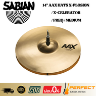 ฉาบกลองชุด SABIAN 14” AAX HATS X-PLOSION / X-CELERATOR / FREQ / MEDIUM