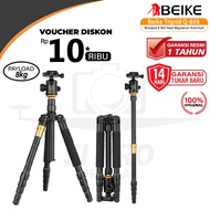 Beike Q-666 Q666 3in1 Tripod Monopod & Ball Head Magnesium Aluminum