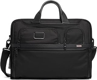 TUMI - Alpha 3 Compact Large Screen Laptop Brief Briefcase - 17 Inch Computer Bag for Men and Women - Black