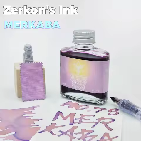 zerkon's ink NO.73[MERKABA], shading sheen Stationery Ink
