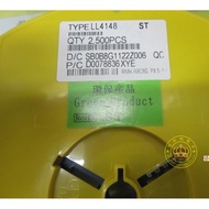 Switch Diode 1N4148 IN4148 Patch Cylindrical Type LL-34 Package One Plate 2500 Pieces Crown Store