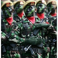 MERAH Tni AD KOPASSUS PASKIBRA Underwear Red Neck Cuff Scraft Scarf