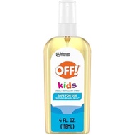 OFF Kids Mosquito & Tick Repellent Spray, Botanically Inspired, Safe for Use On Kids, 4 oz