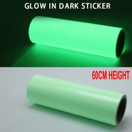 [60CM WIDTH] GLOW IN DARK STICKER GLOW BRIDGE GREEN STICKER RAW SIGN STICKER STICKER MATERIAL PELEKA