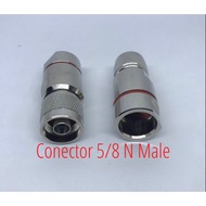 CONECTOR 5/8 N MALE LDF4 N MALE