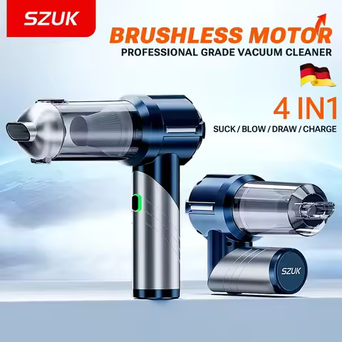 SZUK Car Vacuum Cleaner Portable Handheld Mini Vacuum Cleaner Cordless Strong Suction Car Cleaner Ca