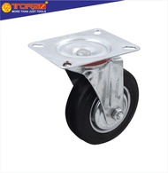 TORA Roda Caster Karet Hidup - troli trolley lori 6 Inch