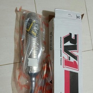 KNALPOT RECING NORIFUMI RV1 N4 LOGO NEW YELLOW KAWASAKI KLX 150