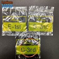 LYA Acoustic Guitar Strings E-1st B-2nd G-3rd D-4th A-5th E-6th Single String Stainless Steel Wire Guitar Replacement