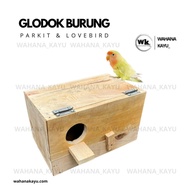 Glodok parkit Lovebird finch glodok parkit box iron hinge