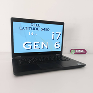 โน๊ตบุ๊ค Dell LATITUDE 5480 CPU i7 GEN 6 / 8GB / 128GB / 256GB หน้าจอ 14 นิ้ว ลงโปรแกรมพร้อมใช้งาน u