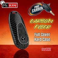 [Mr.Key] New Mercedes Benz Carbon Fiber Key Case Cover  A C E S Class GLE GLS AMG W206/W223/S350/S40