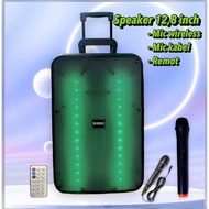 [READY] Speaker Bluetooth Portable Karaoke Kimiso 1285-12,8inch With