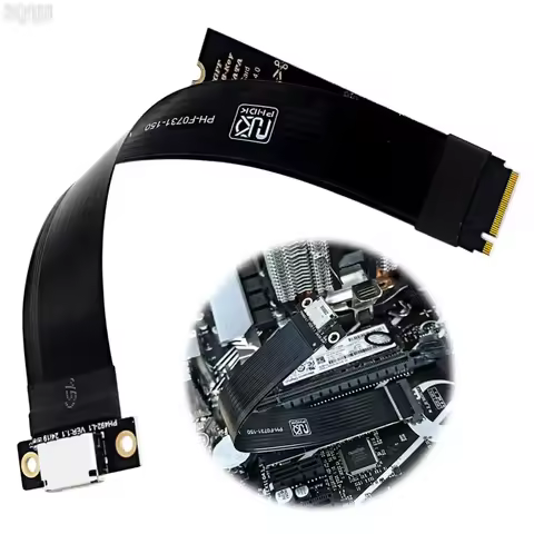 M.2 NVMe To Oculink Female Socket Cable Laptop External Graphics Card Extension Cable for Stable Tra