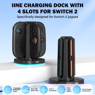 IINE CHARGING DOCK WITH4 SLOTS FOR SWITCH 2