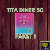 TITA DINER 50S FACIAL TISSUE FOR DINING ROOM ORIGINAL HALAL TITA TISSUE/ 50