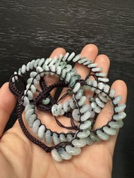 No.1959 翡翠飄花平安扣手串