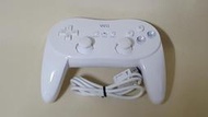 Wii 原廠二代加強版PRO-遊戲主機手把-白色款