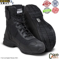 Original SWAT HAWK 9" Side Zip Boot / HAWK 9" Waterproof, Kalis Air Kasut Operasi Polis Army Militar