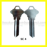 Original SC4 Key Material (Real Photo) Keyblank Sc 4 Original Sc 4 Original Sc4 Key