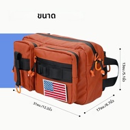 กลางแจ้ง LUYA กระเป๋าตกปลากลางแจ้งกีฬาเอว Pack กันน้ํา Micro Object Bag