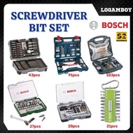 Bosch Ratchet Driver Bits Screwdriver Bits Set 27pc Mini Ratchet Socket Drill Spanner