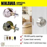 NIKAWA Deadbolt Lock / Deadbolt Door Lock / Main Door Lock / Door Lock