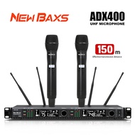 NEW BAXS Wireless Microphone ADX400 Professional Stage Microphone UHF Auto Frequency FM Microphone 4