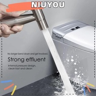 NIUYOU Booster Faucet, Pressurized 304 Stainless Steel High Pressure Spray, Women's Washing|Silver Hand Bidet Faucet
