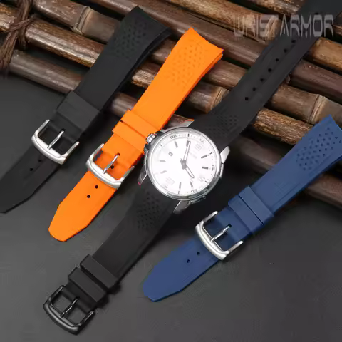 23mm Silicone Band For Citizen Eco-Drive Weekender AW1158-05E AW1156-01W AW1157-08H AW1150-07A Watch